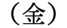金